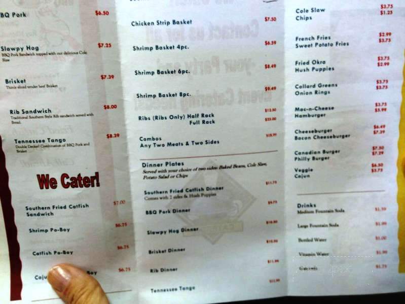 Mitchell's BBQ & Catering - Cheyenne, WY menu_pic