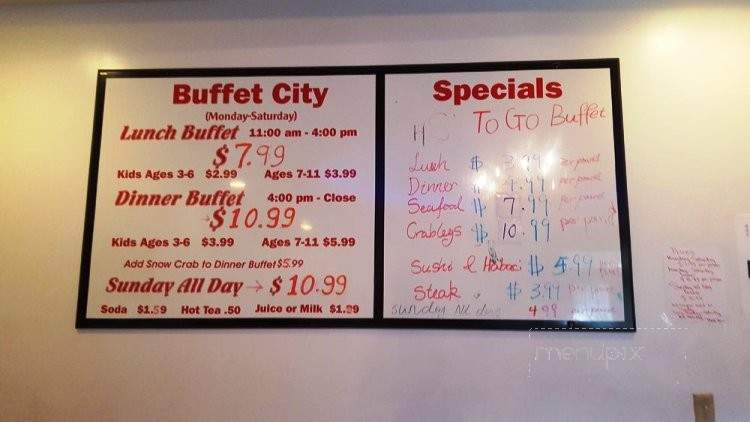 Buffet City - Saint Cloud, FL menu_pic