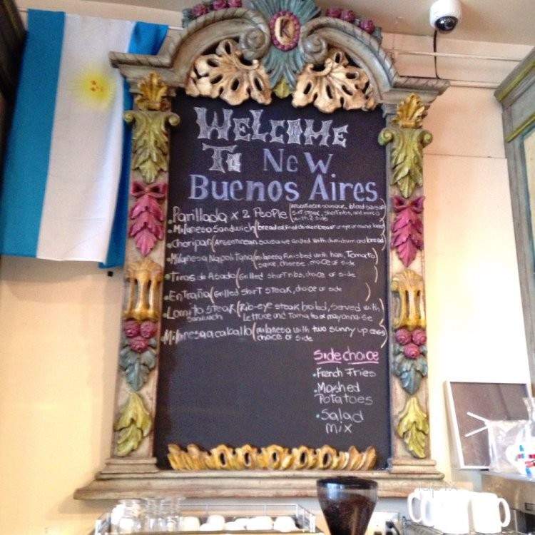 New Buenos Aires - Burbank, CA menu_pic
