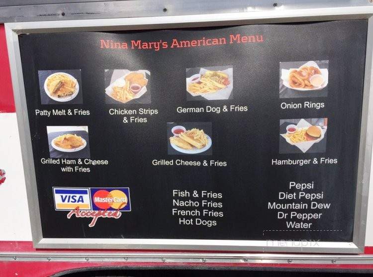 Nina Mary's - Coeur d'Alene, ID menu_pic