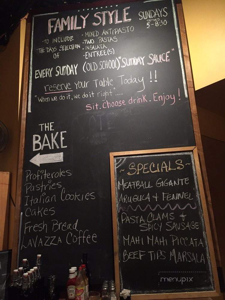 Noi Tampa - Tampa, FL menu_pic
