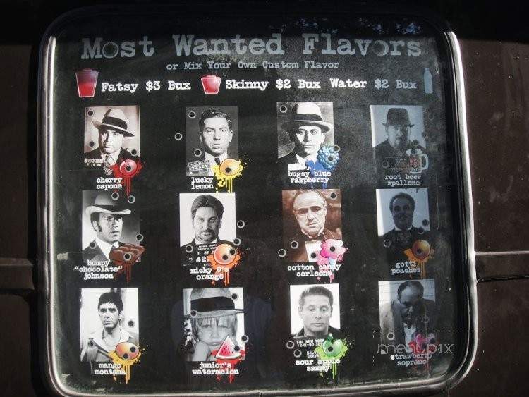 The NY Ice Connection - Chatsworth, CA menu_pic
