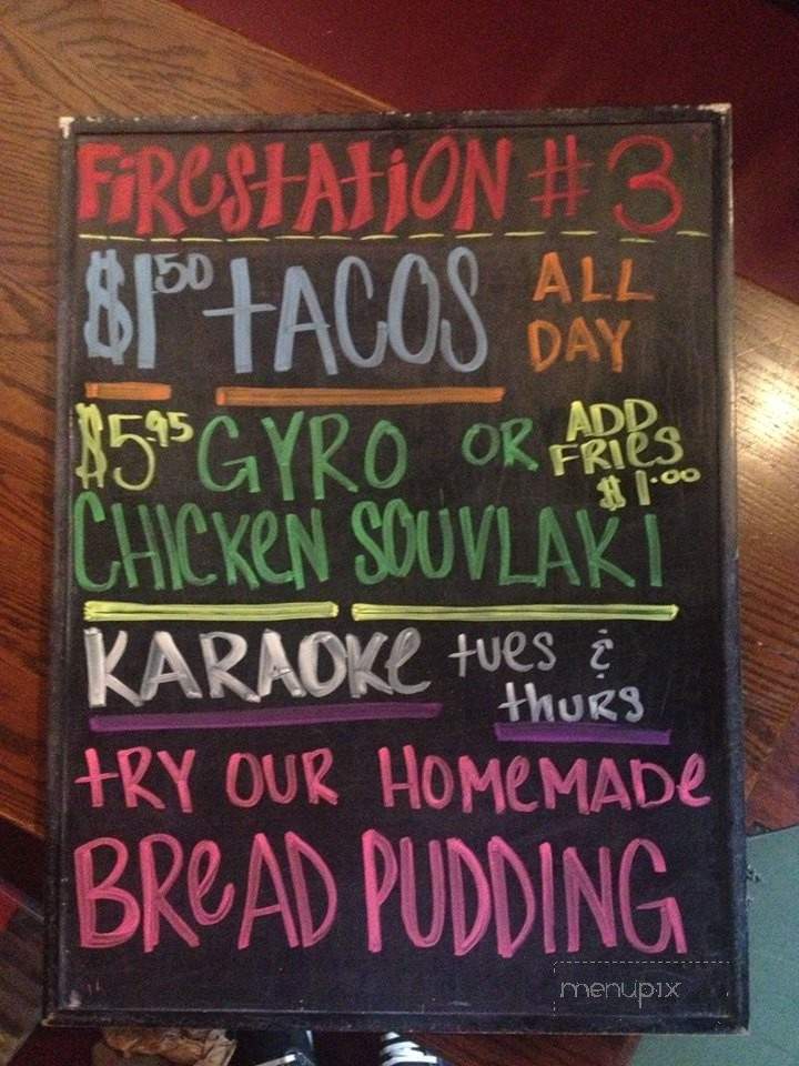 The Old Firestation #3 - Fairfax, VA menu_pic