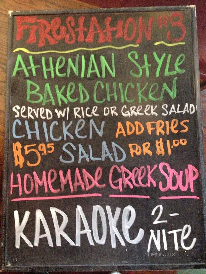 The Old Firestation #3 - Fairfax, VA menu_pic