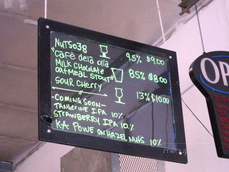 Pac City Brewery - Los Angeles, CA menu_pic