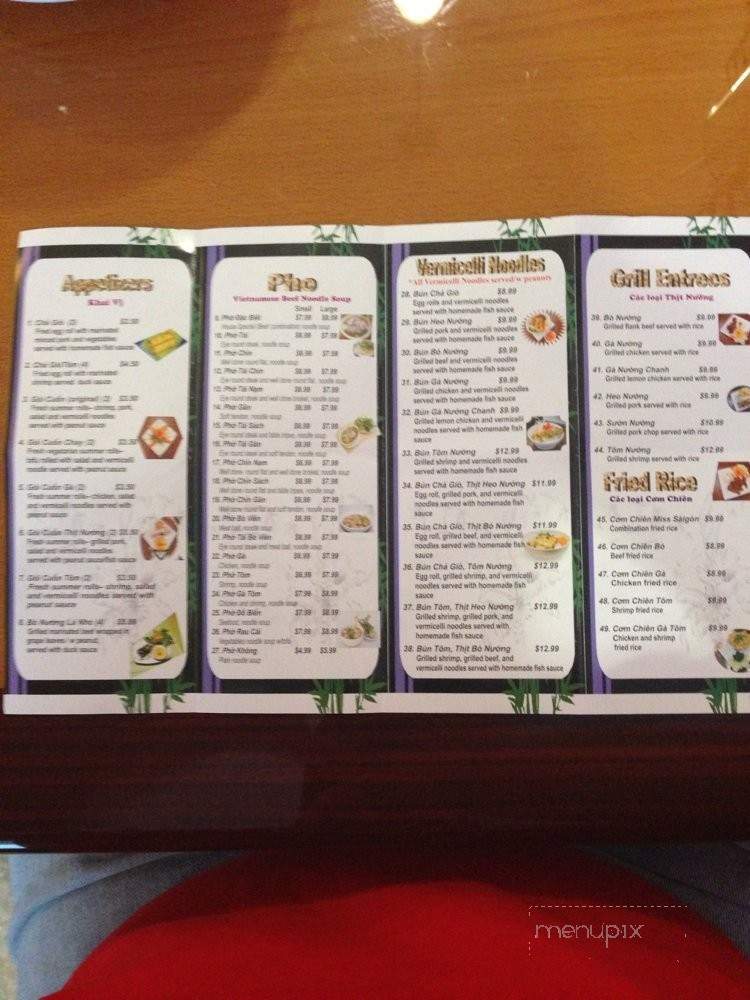 Pho Miss Saigon 2 - Mechanicsburg, PA menu_pic