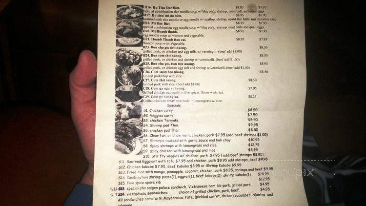 Pho Saigon Palace - Citrus Heights, CA menu_pic