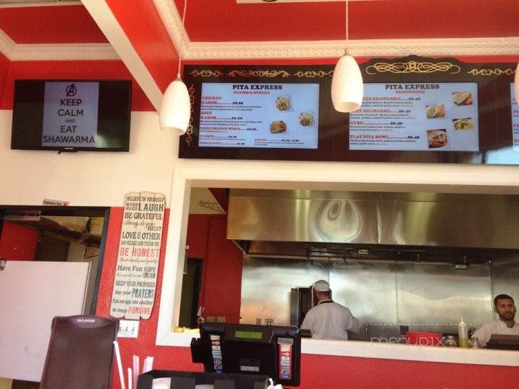 Pita Express - Costa Mesa, CA menu_pic