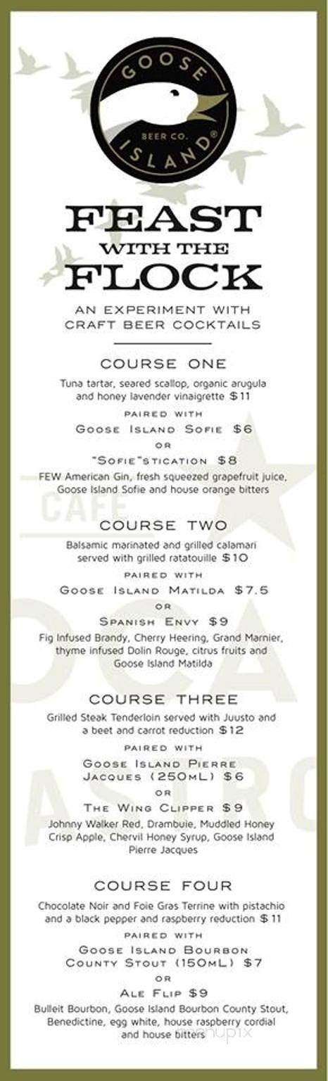 Red Star Cocktail Club - Milwaukee, WI menu_pic