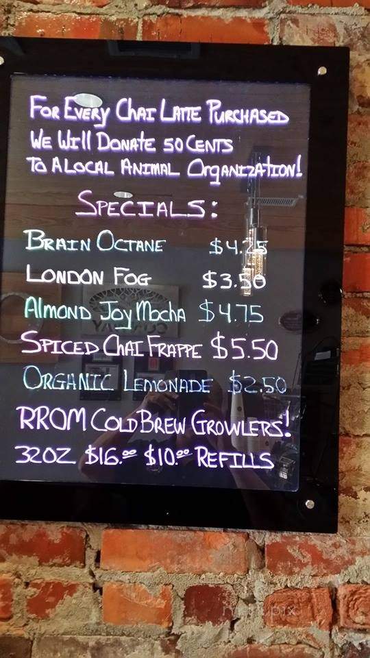 Rivertown Roasters On Main - Conway, SC menu_pic