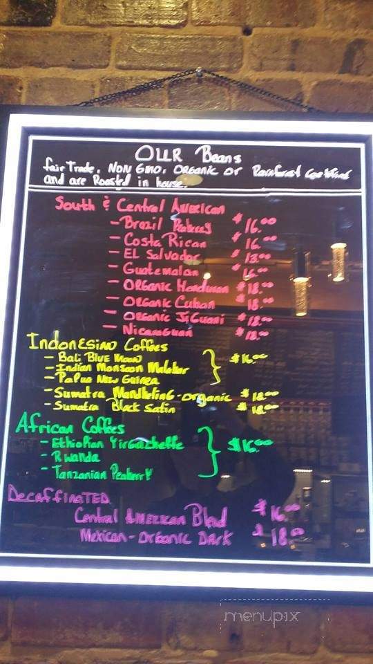 Rivertown Roasters On Main - Conway, SC menu_pic
