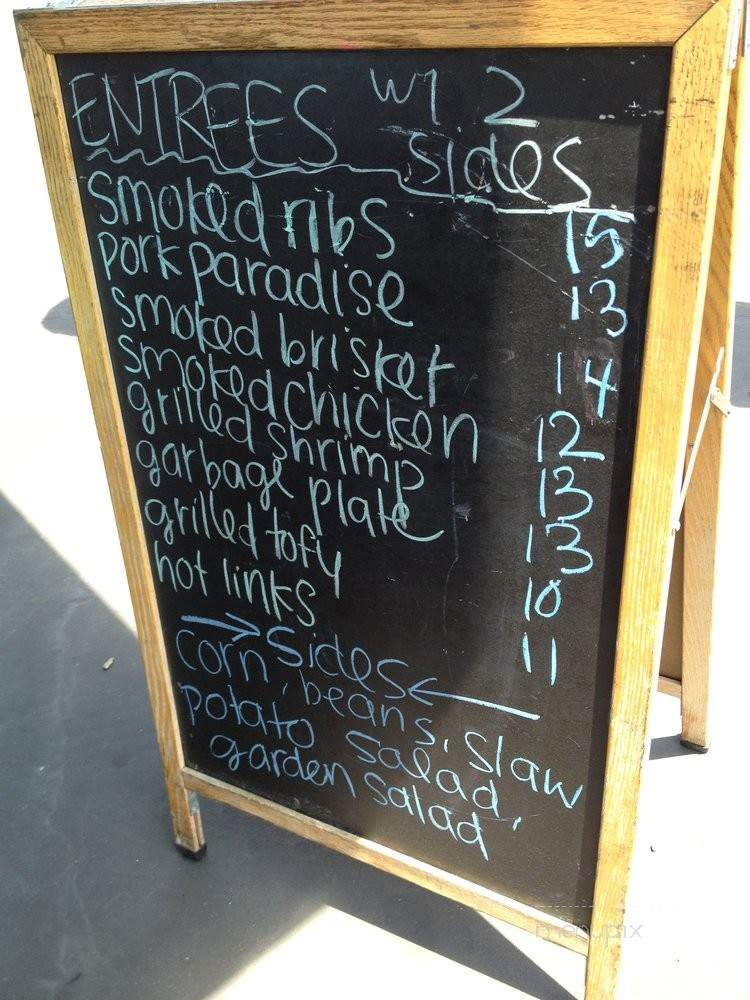 Rollin' Rib Bbq Joint - Los Angeles, CA menu_pic