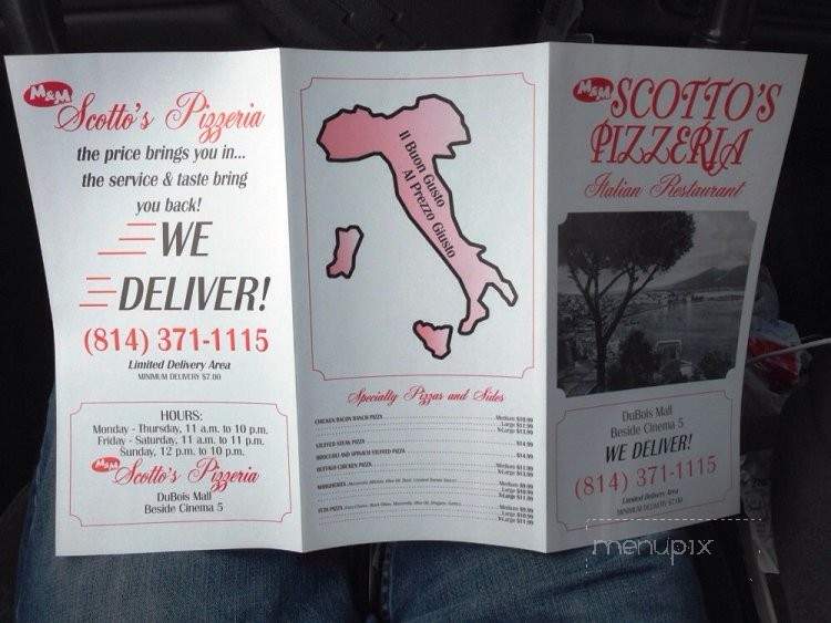 /250363646/M-and-M-Scottos-Pizzeria-DuBois-PA - DuBois, PA