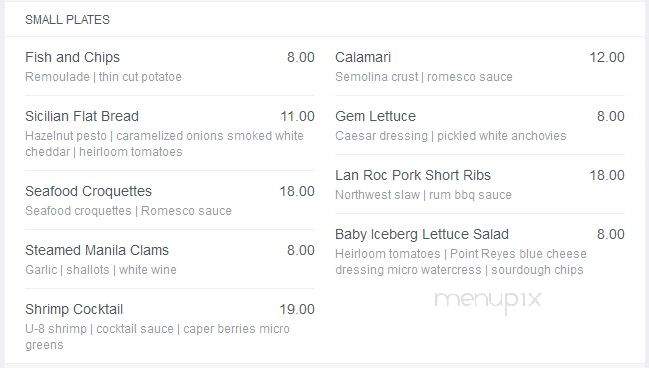 Lit Cigar Lounge - Snoqualmie, WA menu_pic