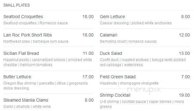 Lit Cigar Lounge - Snoqualmie, WA menu_pic