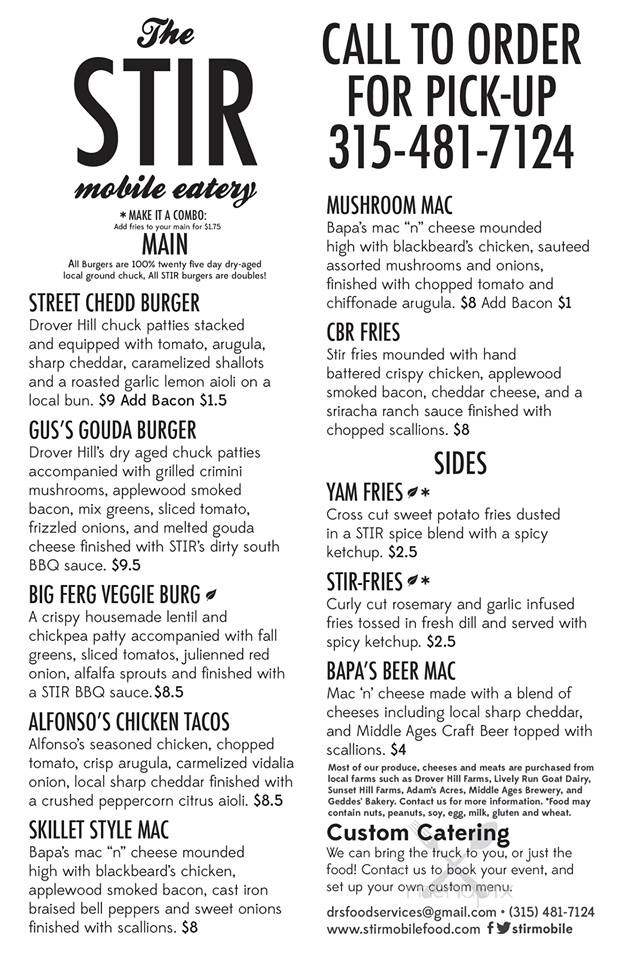 /250962077/The-Stir-Mobile-Eatery-Syracuse-NY - Syracuse, NY