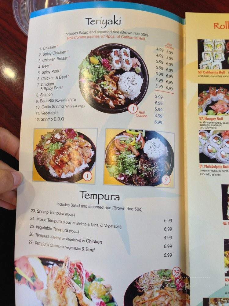 Sushi Irwindale - Irwindale, CA menu_pic