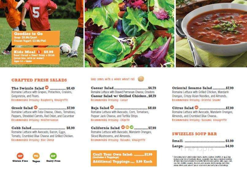 Swizzles Frozen Yogurt - Wilton, CT menu_pic