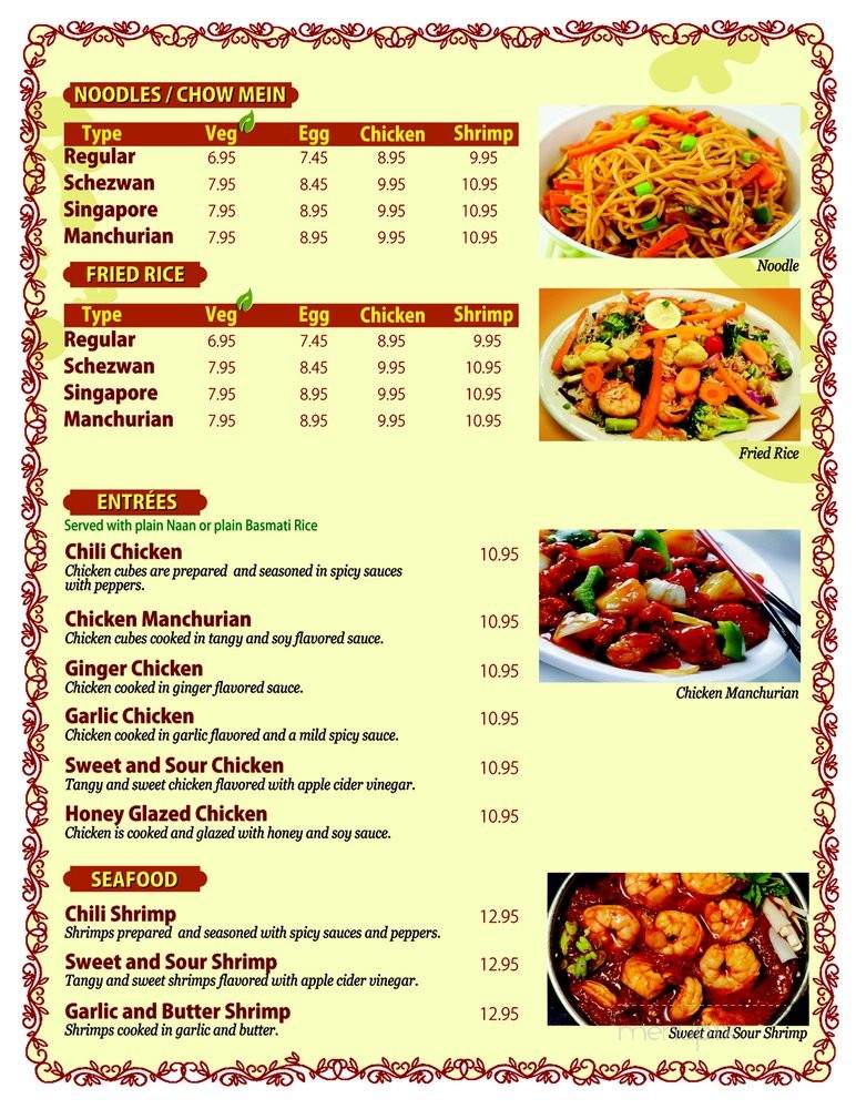 Tarka Restaurant - Philadelphia, PA menu_pic