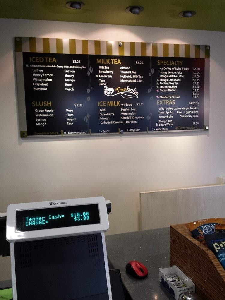 Teaboba - Pasadena, CA menu_pic