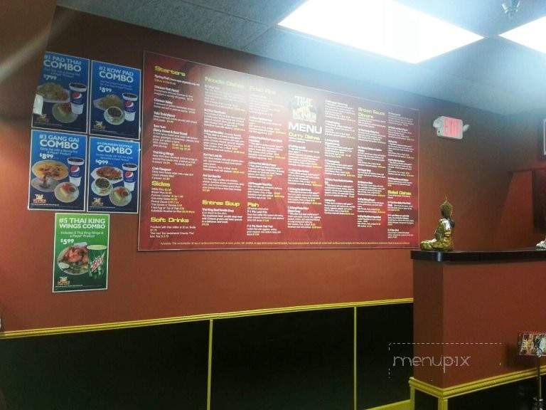 Thai King - Warren, MI menu_pic