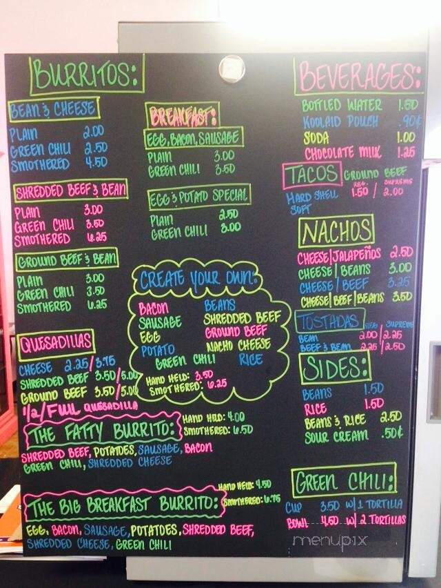 The Pink Cupcake - Thornton, CO menu_pic