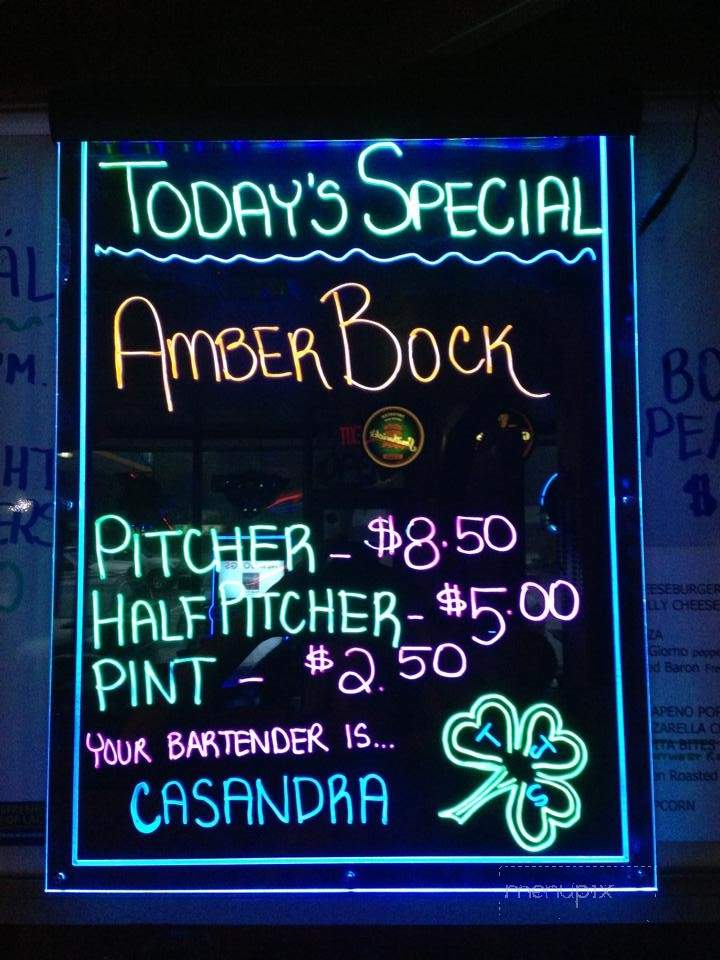 Tj's Irish Pub - Jacksonville, FL menu_pic