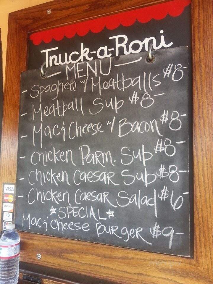 Truck a Roni - Chico, CA menu_pic