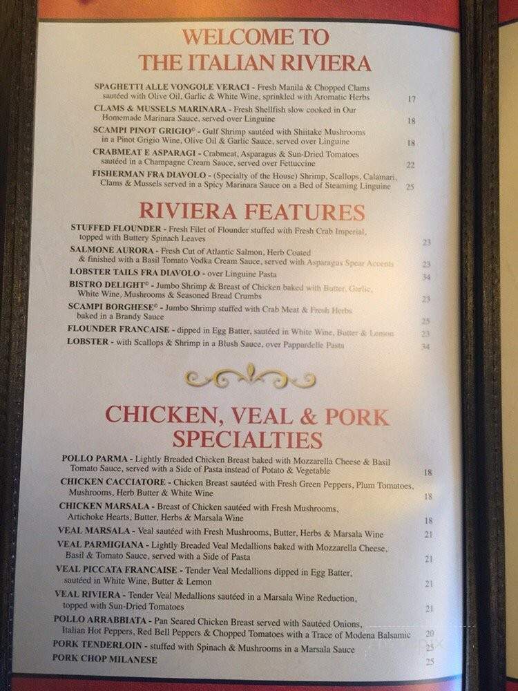 The Tuscan Table - Denville, NJ menu_pic