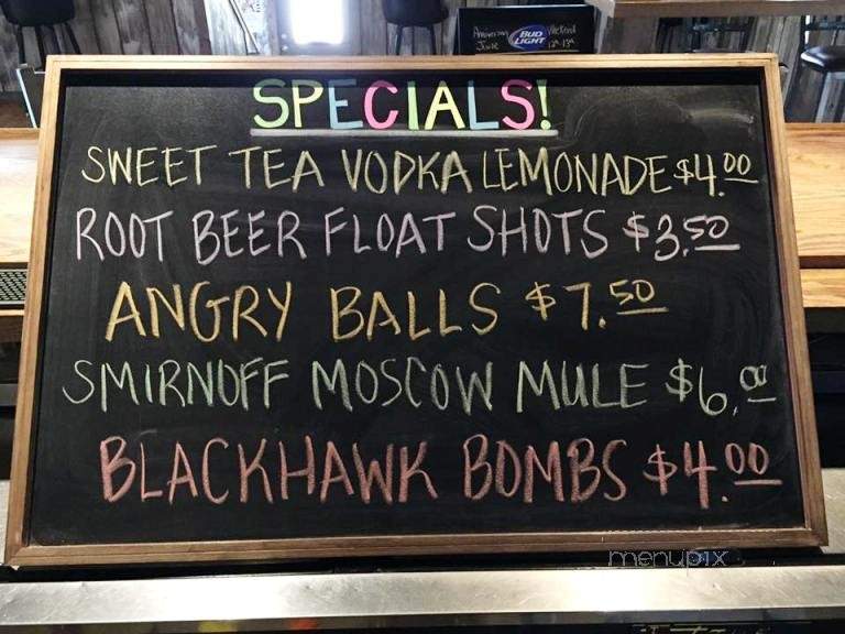 Watershed Saloon - Delavan, WI menu_pic