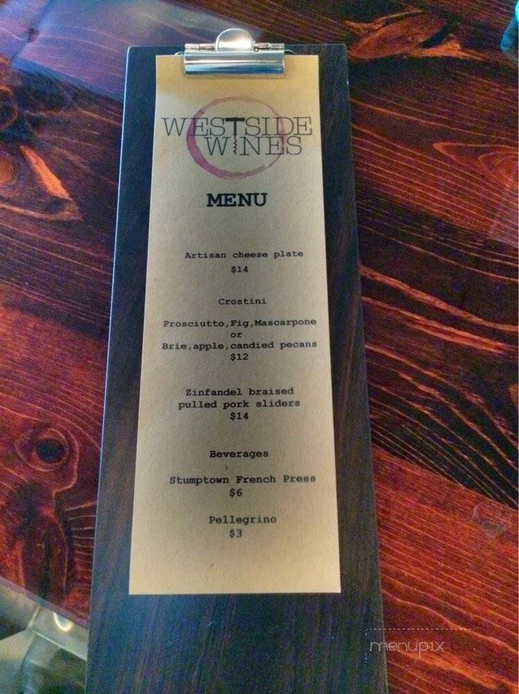 /251031864/Westside-Wines-Redding-CA - Redding, CA