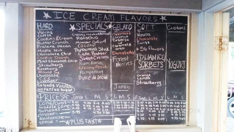 Dairy Delite Ice Cream - Woodbury, CT menu_pic