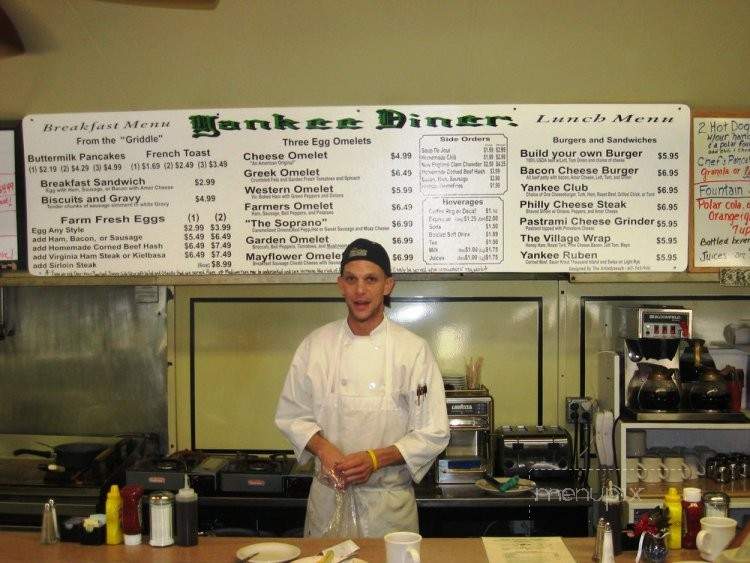 Plouffe's Yankee Diner - Charlton, MA menu_pic