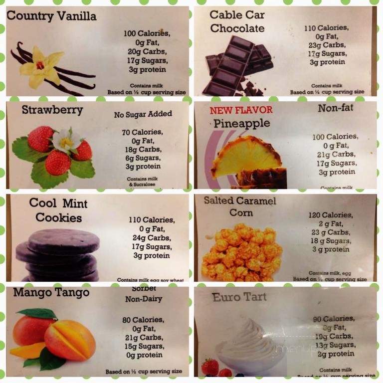 Yogurt Time Cafe Roseville - Roseville, CA menu_pic