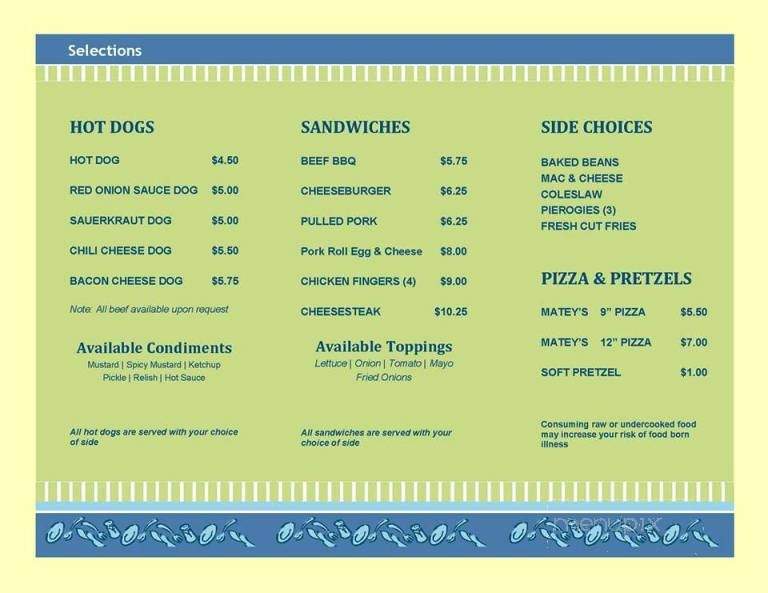 Young Republican Club of Easton - Easton, PA menu_pic