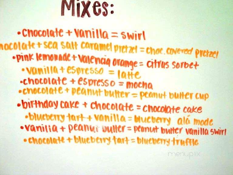 Yum Yum Yogurt - Johns Island, SC menu_pic