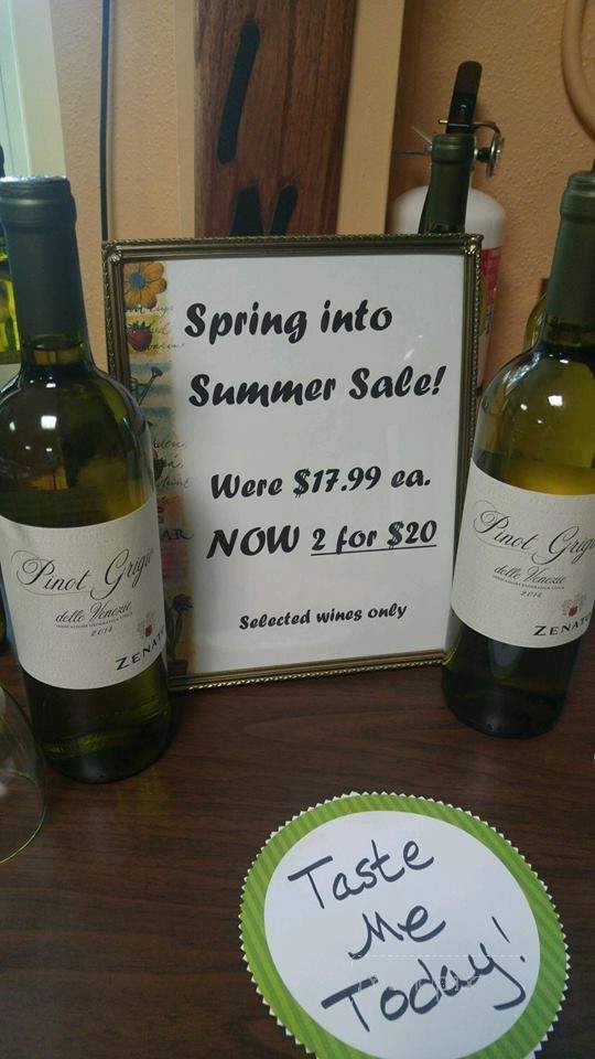 Just Vino - Flat Rock, NC menu_pic