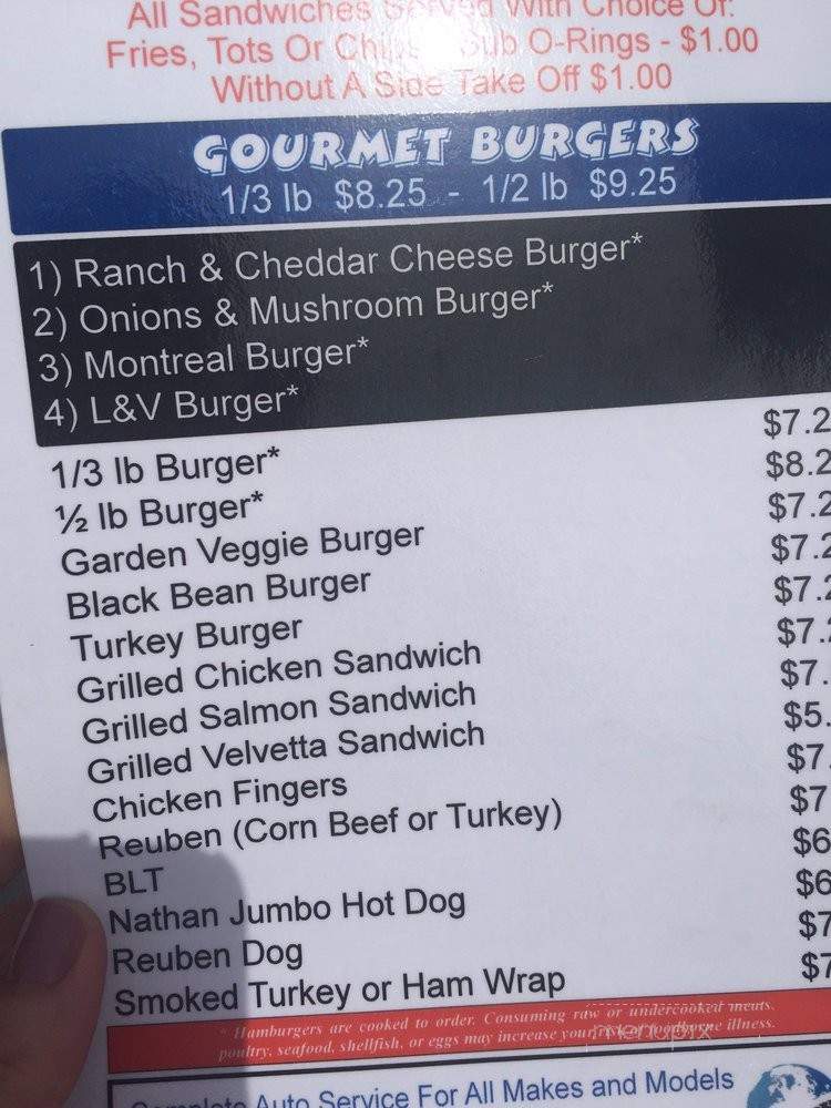 The Pub on Frazier - Chattanooga, TN menu_pic