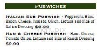 The Pizza Shoppe - Martin, SD menu_pic