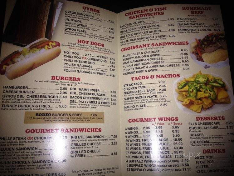 Johny's II - Park Forest, IL menu_pic