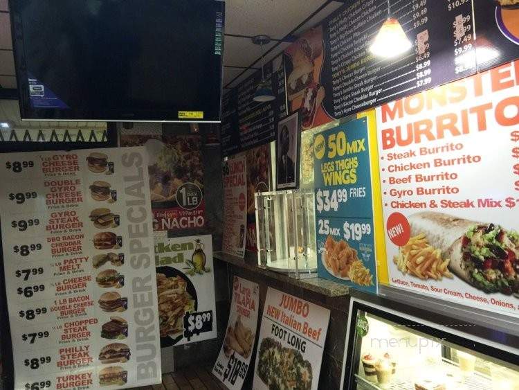 Sharks Fish & Tonys Stake - Chicago, IL menu_pic