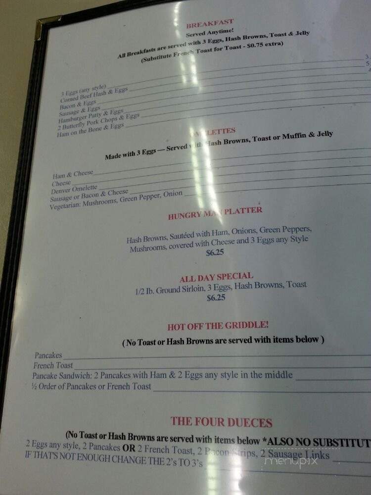 Sammys Breakfast - Chicago, IL menu_pic