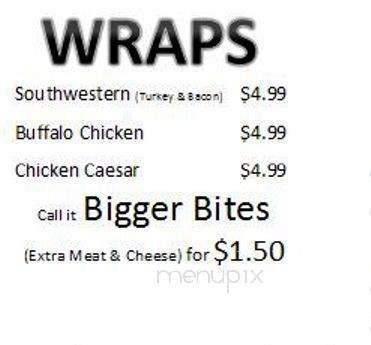 Shal's Deli - Dunlap, IL menu_pic