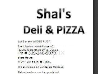Shal's Deli - Dunlap, IL menu_pic