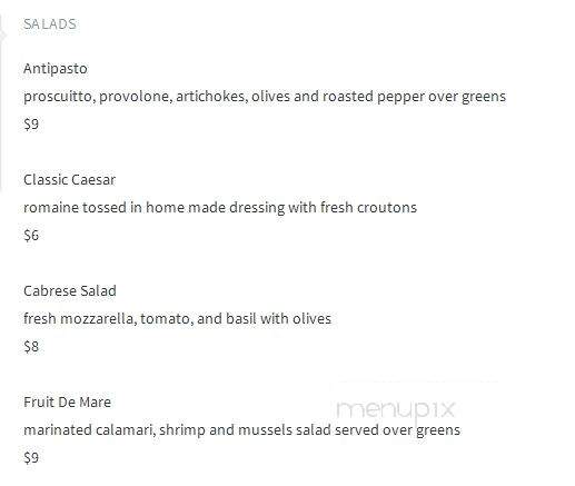 Bogie's Cafe - Jacksonville, IL menu_pic