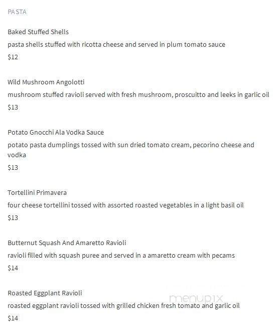 Bogie's Cafe - Jacksonville, IL menu_pic