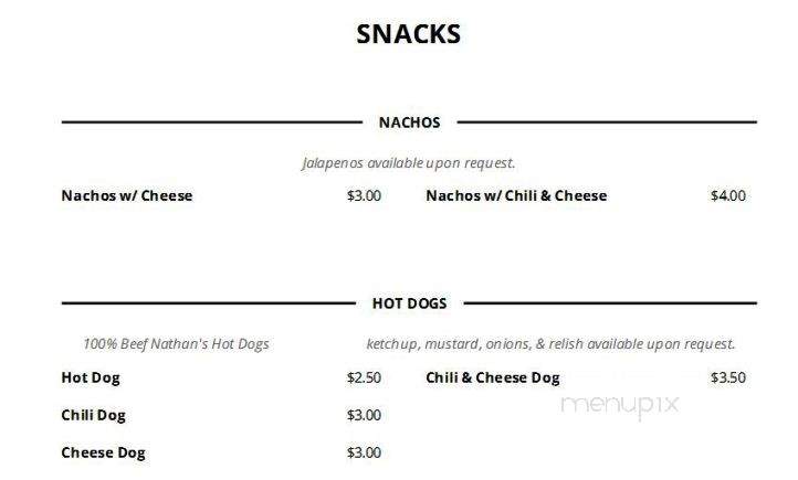 The Cree Mee - Barry, IL menu_pic