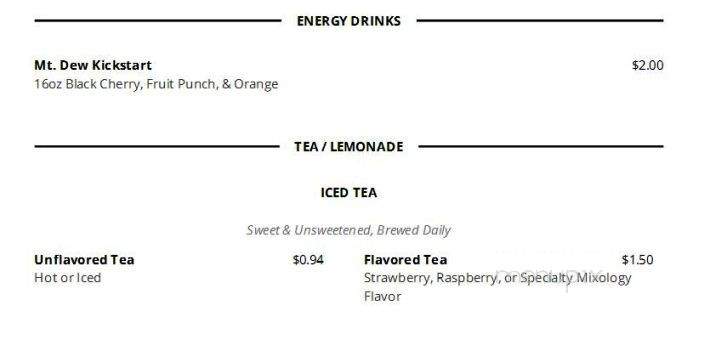 The Cree Mee - Barry, IL menu_pic