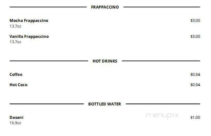 The Cree Mee - Barry, IL menu_pic