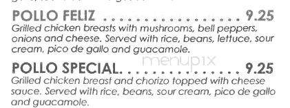 Los Dos Amigos - Miami, OK menu_pic